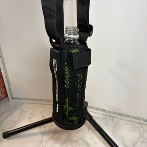 Tiger Sahara Water Bottle carrier, Black & Green (NO BOTTLE)